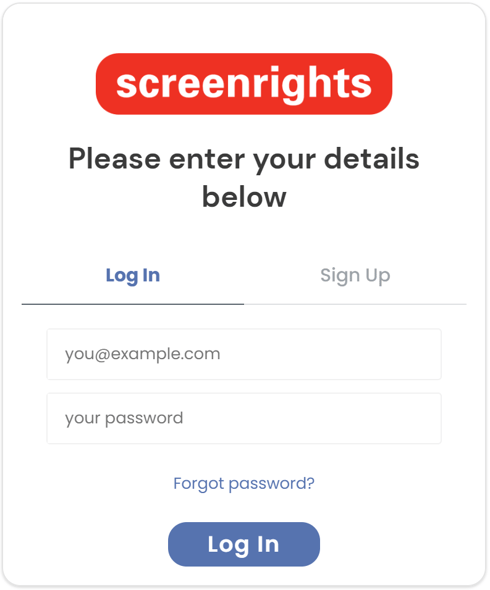 1 - Login Page